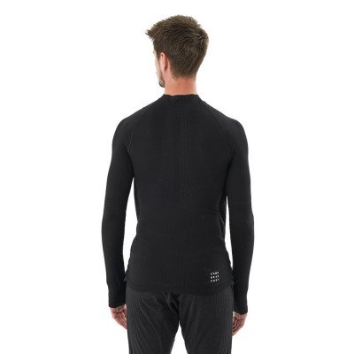 Лонгслив мужской Compressport Hurricane Windproof Seamless HZ Top  Лонгслив мужской Compressport Hurricane Windproof Seamless HZ Top