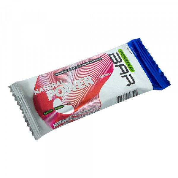 Батончик Powerup Muesli черника 50 гр 