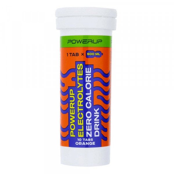 Таблетки шипучие Powerup Electrolytes апельсин