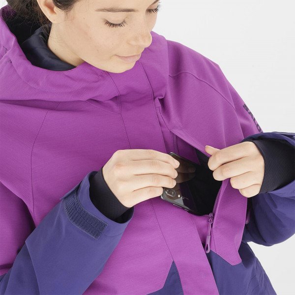 Куртка лыжная женская Salomon Snow Rebel Jacket W 