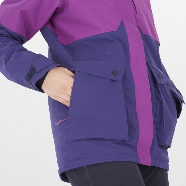 Куртка лыжная женская Salomon Snow Rebel Jacket W 