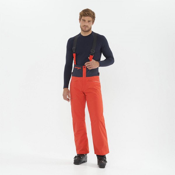 Брюки горнолыжные мужские Salomon Brilliant suspenders 