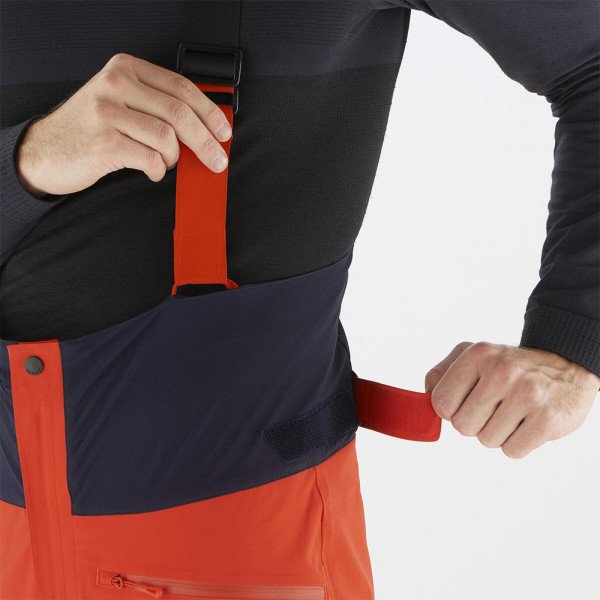 Брюки горнолыжные мужские Salomon Brilliant suspenders 