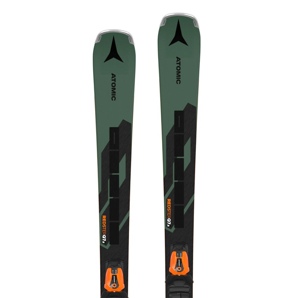 Лыжи горные Atomic E Redster Q7.8 Rvsk C Pt + E Mi 12 Gw black-orange 