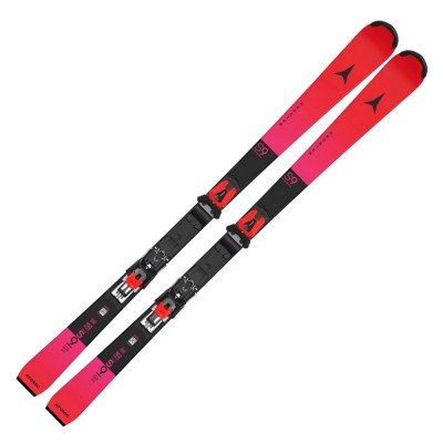 Лыжи горные детские Atomic Nyi Redster S9 Fis J-Rp³ + Ny Icon 10 red-black 