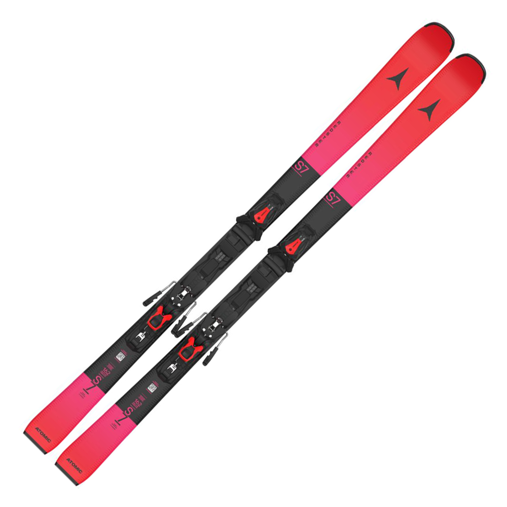 Лыжи горные Atomic Redster S7 Pt + Mi 12 Gw black-red 