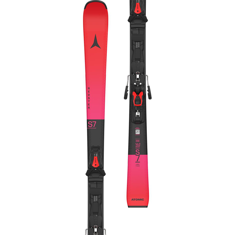 Лыжи горные Atomic Redster S7 Pt + Mi 12 Gw black-red 