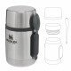 Термос для еды Stanley All In One 0,53 л серый Термос для еды Stanley All In One 0,53 л серый