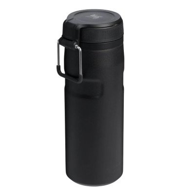 Термо-бутылка Stanley Iceflow Bottle Twist Flip 470 мл черная Термо-бутылка Stanley Iceflow Bottle Twist Flip 470 мл черная