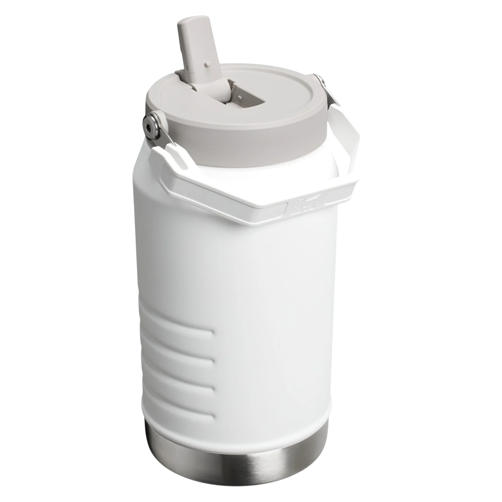 Термо-бутылка Stanley Iceflow Flip Straw 2.0 Jug 1.9 л белая Термо-бутылка Stanley Iceflow Flip Straw 2.0 Jug 1.9 л белая