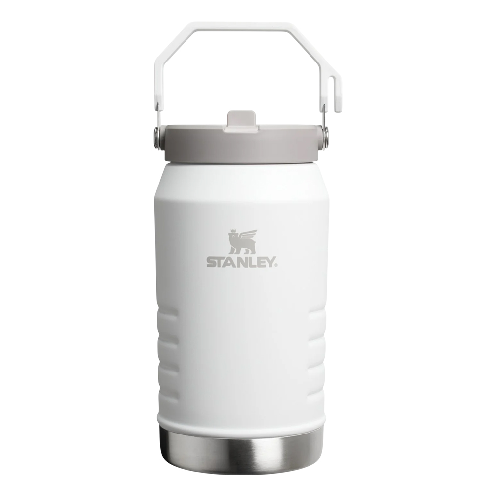 Термо-бутылка Stanley Iceflow Flip Straw 2.0 Jug 1.9 л белая Термо-бутылка Stanley Iceflow Flip Straw 2.0 Jug 1.9 л белая