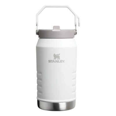 Термо-бутылка Stanley Iceflow Flip Straw 2.0 Jug 1.9 л белая