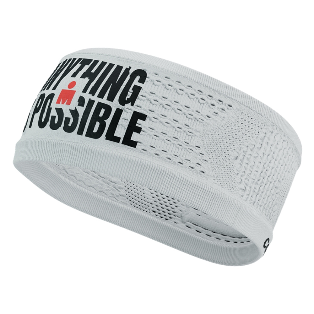 Повязка на голову Compressport Headband on/off 360° print - ironman 2025