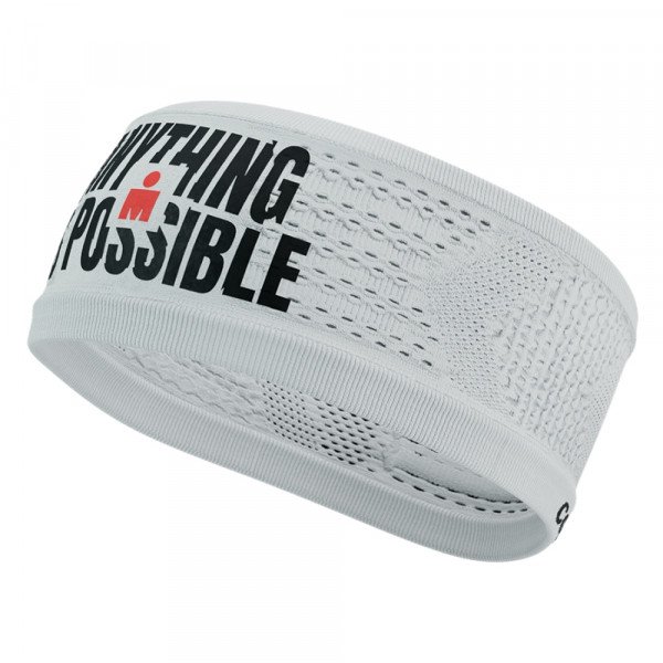 Повязка на голову Compressport Headband on/off 360° print - ironman 2025 Повязка на голову Compressport Headband on/off 360° print - ironman 2025