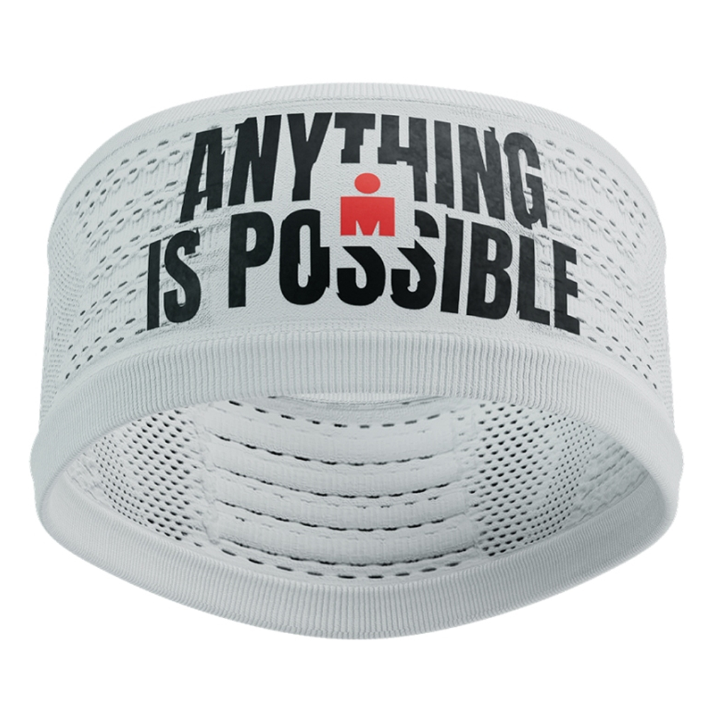 Повязка на голову Compressport Headband on/off 360° print - ironman 2025