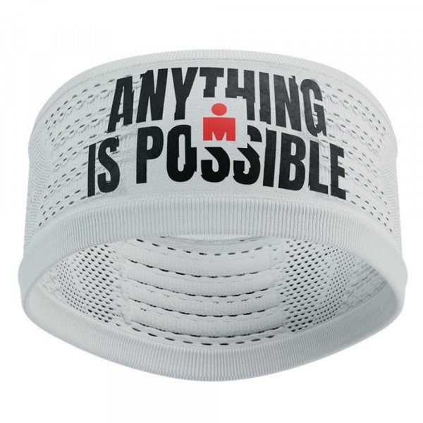 Повязка на голову Compressport Headband on/off 360° print - ironman 2025 Повязка на голову Compressport Headband on/off 360° print - ironman 2025