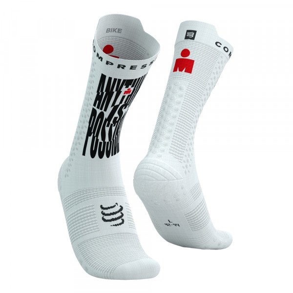 Беговые носки Compressport Pro racing socks v4.0 bike 360° print - ironman 2025 Беговые носки Compressport Pro racing socks v4.0 bike 360° print - ironman 2025