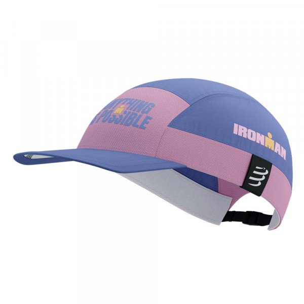 Кепка Compressport 5 panel light cap - ironman 2025 