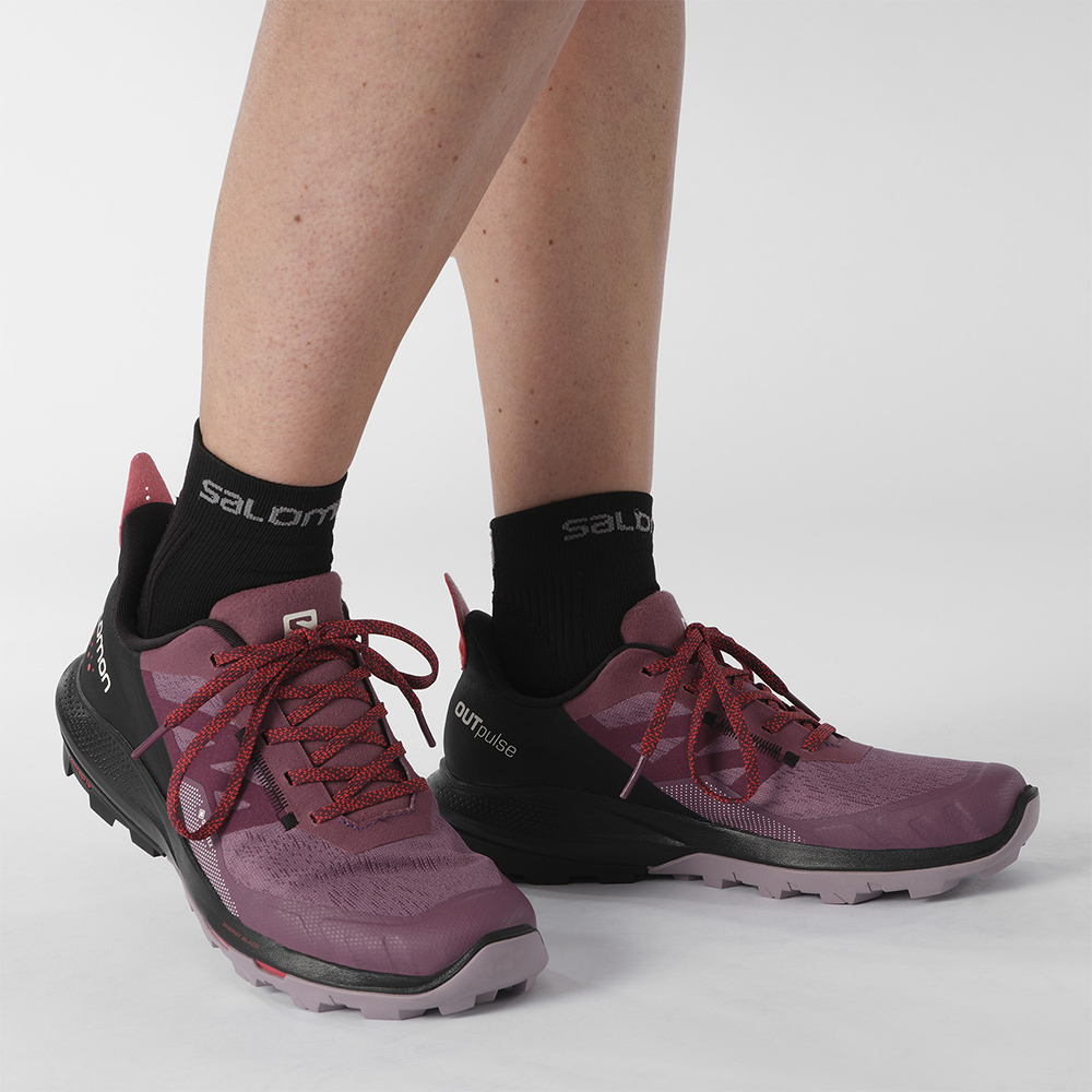 Треккинговые кроссовки женские Salomon Outpulse gtx Треккинговые кроссовки женские Salomon Outpulse gtx