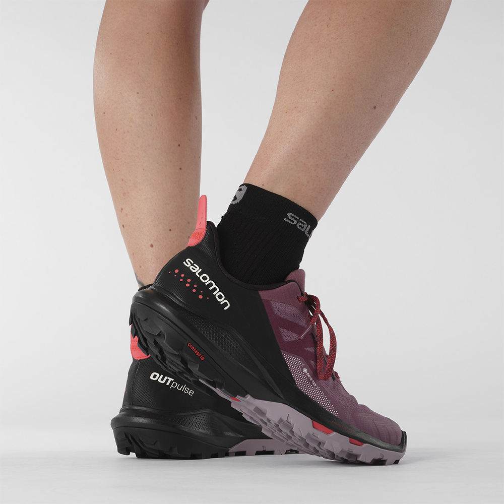 Треккинговые кроссовки женские Salomon Outpulse gtx Треккинговые кроссовки женские Salomon Outpulse gtx