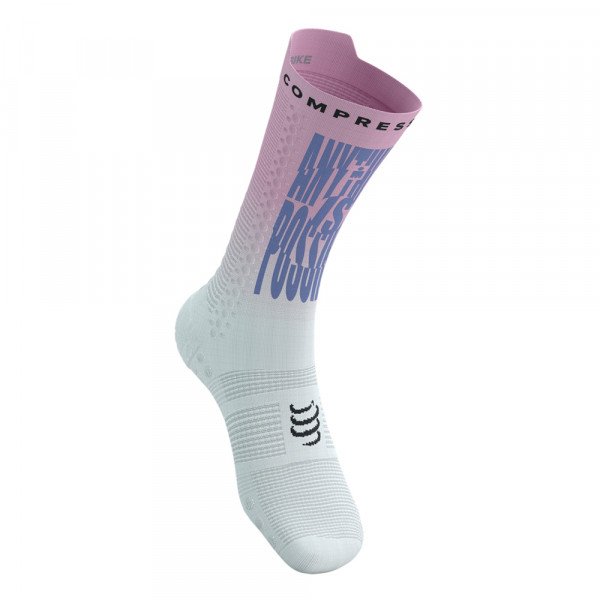 Беговые носки Compressport Pro racing socks v4.0 bike 360° print - ironman 2025 