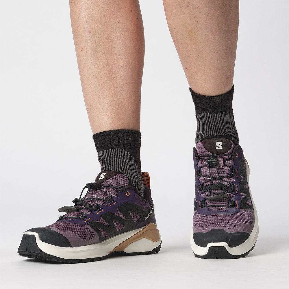 Кроссовки для бега женские беговые Salomon X-adventure 