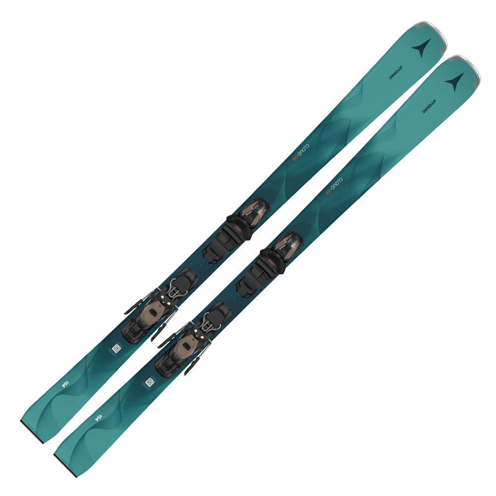 Лыжи горные женские Atomic E Cloud Q8 Lt + E M 10 Gw 