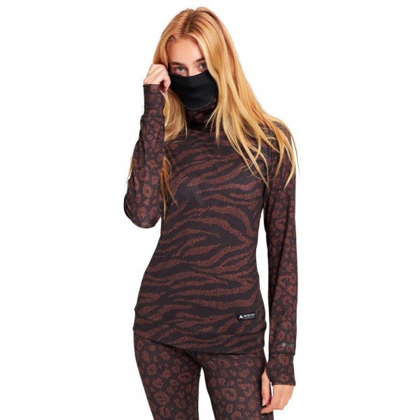 Термобелье-лонгслив женский Burton Midweight Long Neck 