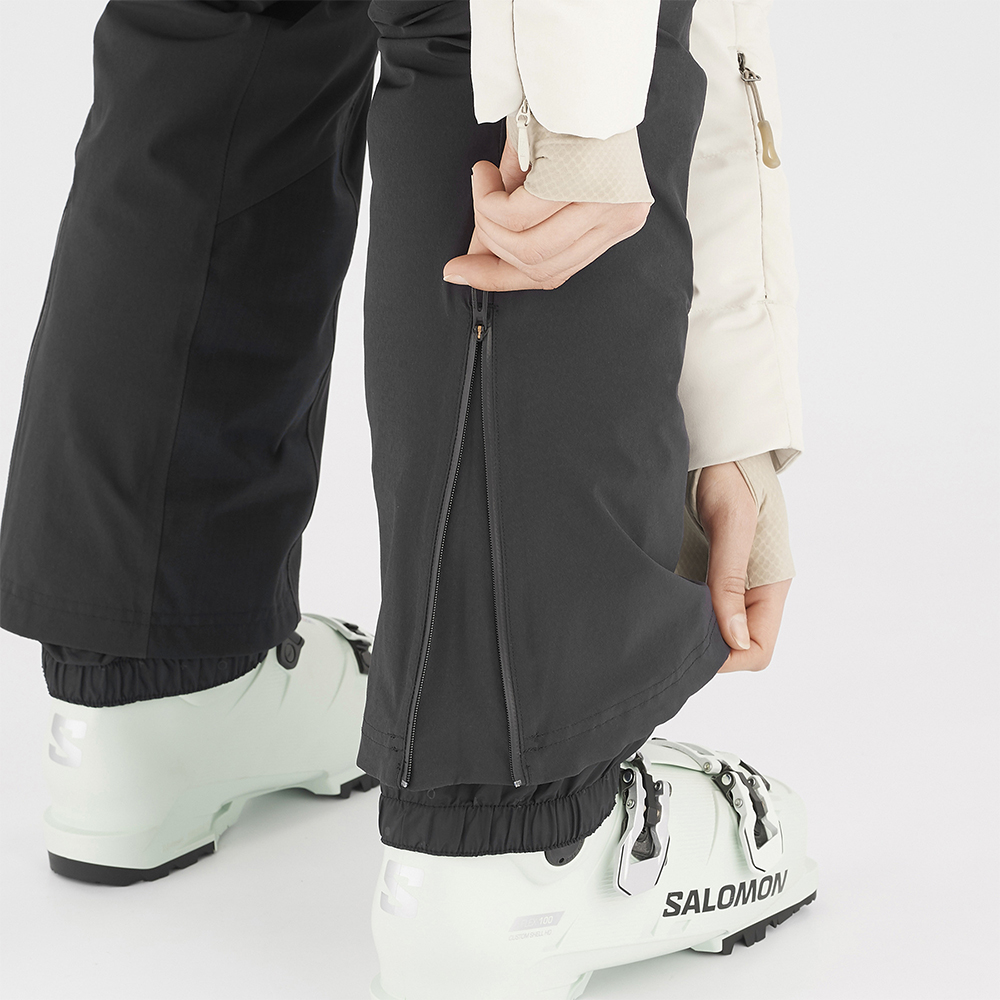 Горнолыжные брюки женские Salomon S/Max Warm 