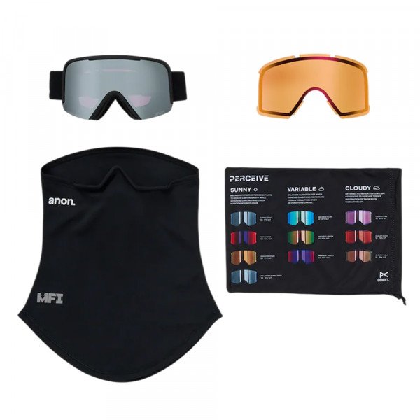 Маска горнолыжная Anon Nesa + линза + маска MFI