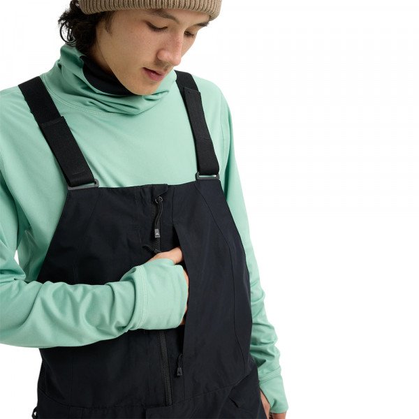 Брюки-комбинезон сноубордические мужские Burton Reserve Gore-Tex 2L Bib Брюки-комбинезон сноубордические мужские Burton Reserve Gore-Tex 2L Bib
