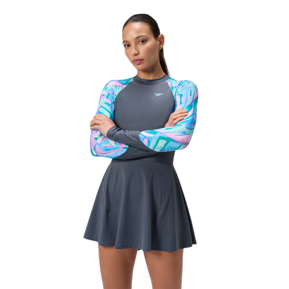 Купальник женский Speedo Ls swm drss 1pc Купальник женский Speedo Ls swm drss 1pc