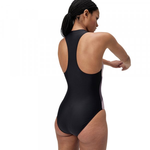 Купальник женский Speedo Zip clrblck 
