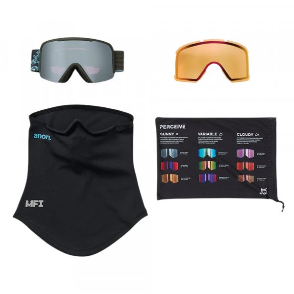 Маска горнолыжная Anon Nesa + линза + маска MFI