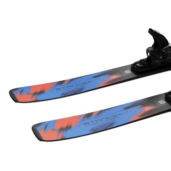 Лыжи горные Salomon E Stance 84 R + E Mi12 Gw Bel M black cstl F90 