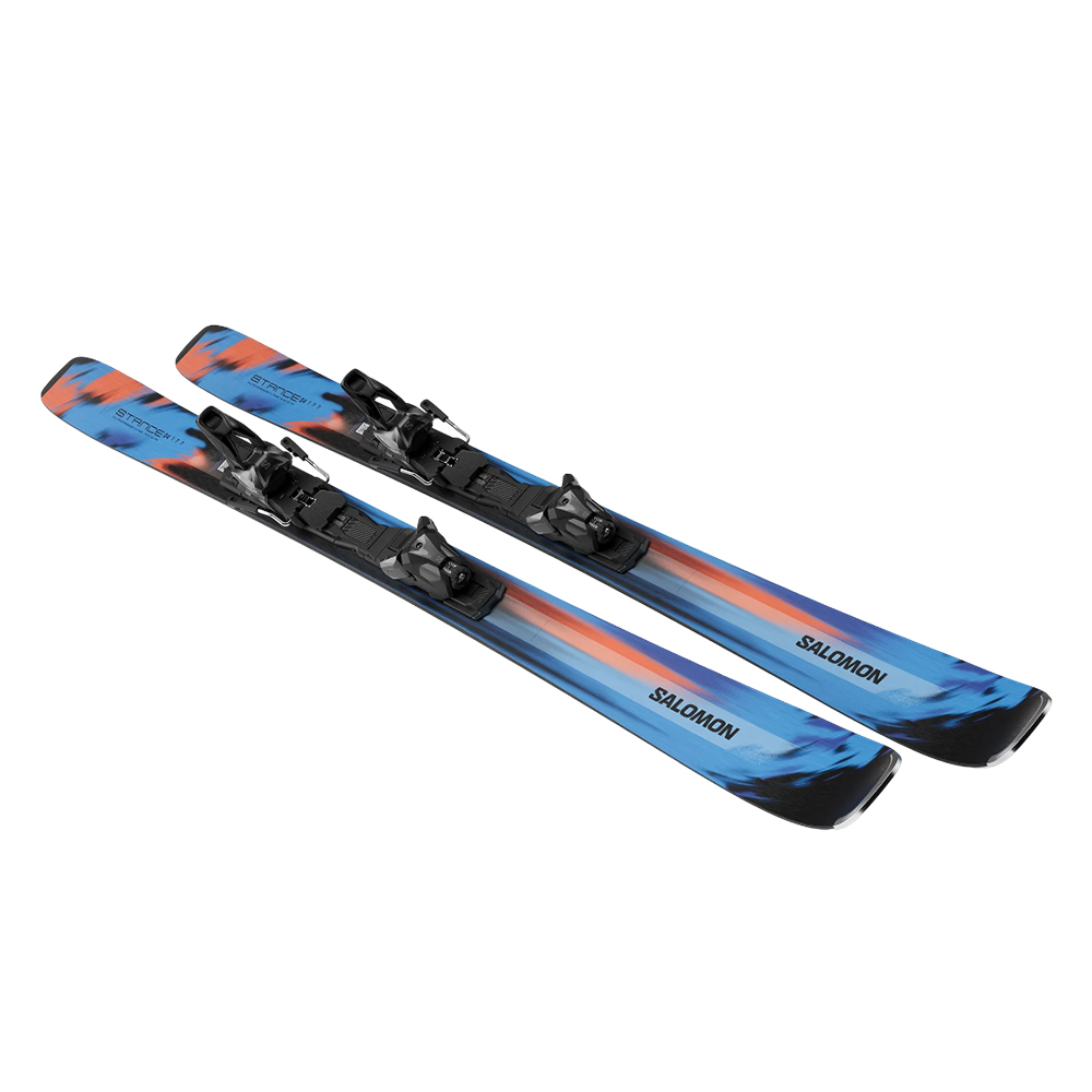 Лыжи горные Salomon E Stance 84 R + E Mi12 Gw Bel M black cstl F90 