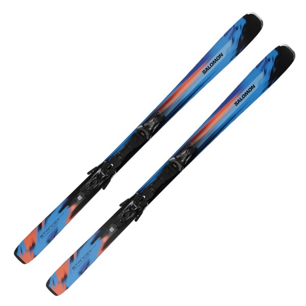 Лыжи горные Salomon E Stance 84 R + E Mi12 Gw Bel M black cstl F90 