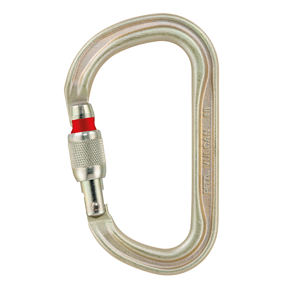 Карабин с муфтой Petzl Connector Vulcan Screw-Lock Карабин с муфтой Petzl Connector Vulcan Screw-Lock