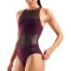 Купальник женский спортивный Arena MESH PANELS VENT BACK 