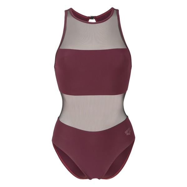 Купальник женский спортивный Arena MESH PANELS VENT BACK 