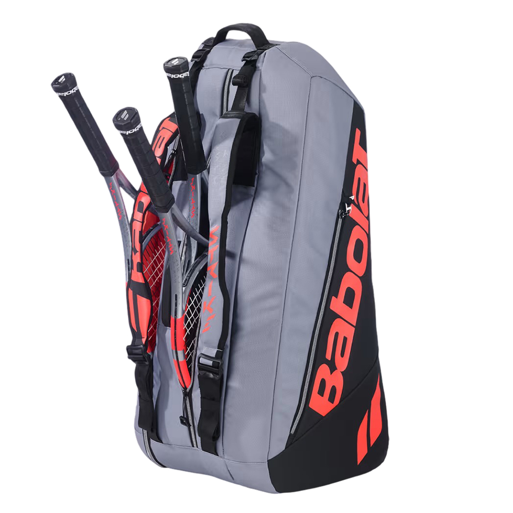 Сумка для ракеток Babolat RH x 6 Pure Strike Carbon Grey Gen 4 фиолетовая Сумка для ракеток Babolat RH x 6 Pure Strike Carbon Grey Gen 4 фиолетовая