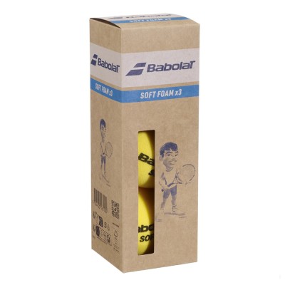 Мячи теннисные Babolat Soft Foam x3 (24)
