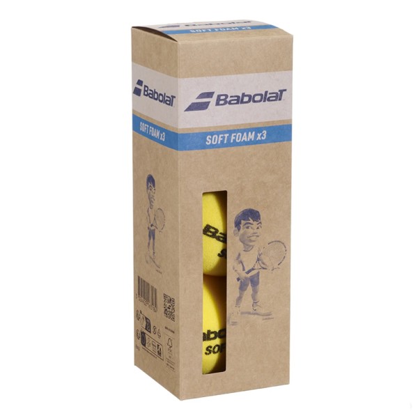 Мячи теннисные Babolat Soft Foam x3 (24) Мячи теннисные Babolat Soft Foam x3 (24)