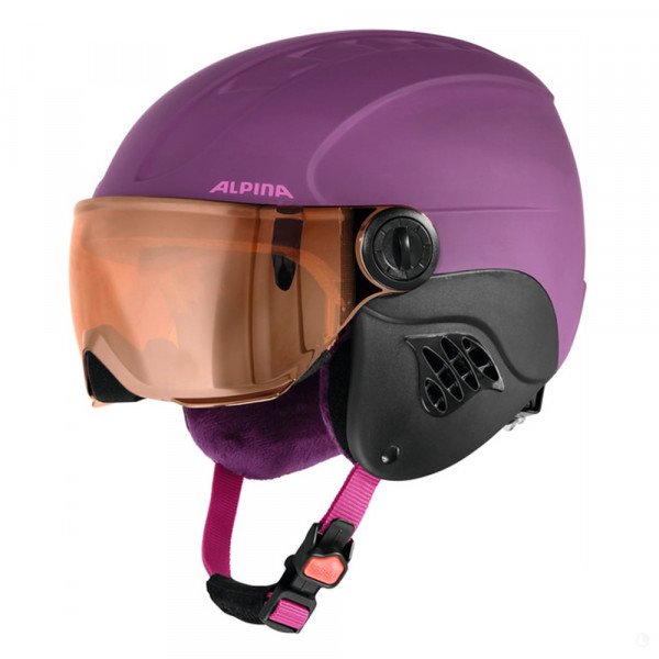 Шлем горнолыжный Alpina Carat L.E. Visor HM