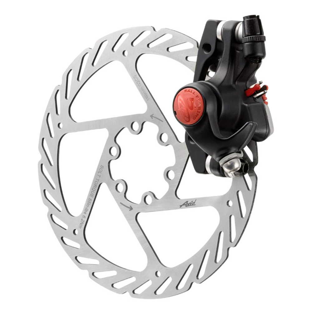 Тормоз дисковый механ. Avid BB5 MTB -160mm -black- rotor G2CS, front-rear Тормоз дисковый механ. Avid BB5 MTB -160mm -black- rotor G2CS, front-rear