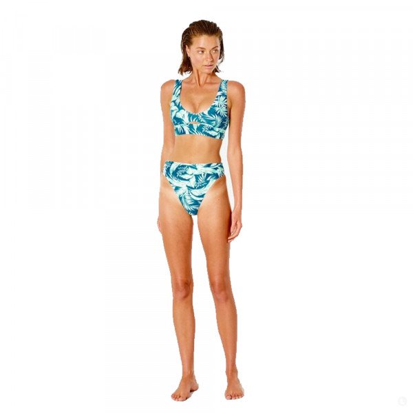 Топ женский Rip Curl Sun rays бирюзовый 