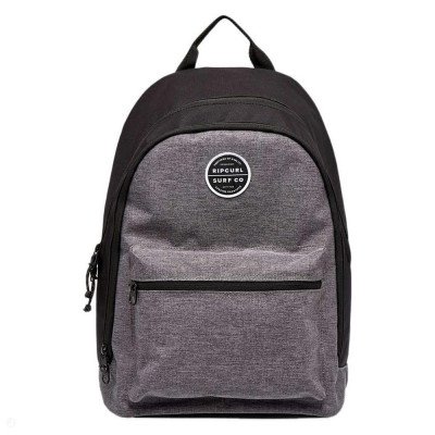 Городской рюкзак Rip Curl Double dome серый Городской рюкзак Rip Curl Double dome серый
