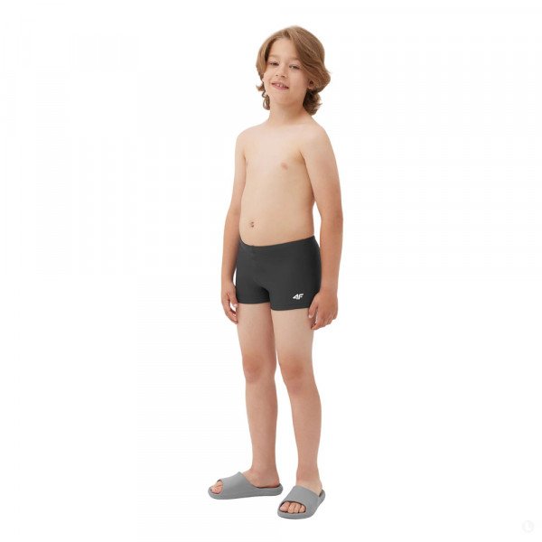 Плавки-шорты детские 4F Boy черные Плавки-шорты детские 4F Boy черные