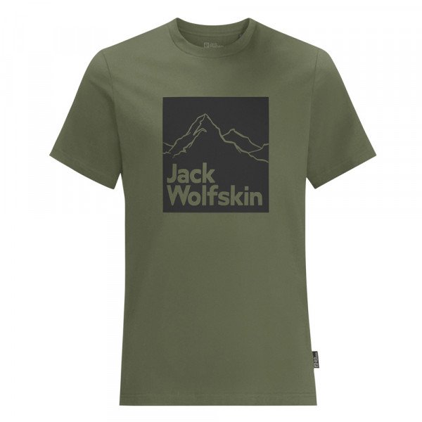 Футболка мужская Jack Wolfskin Brand Футболка мужская Jack Wolfskin Brand